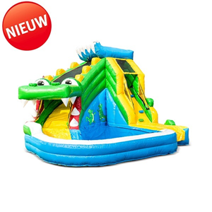 Splashy Krokodil met zwembad Splashy Krokodil met zwembad